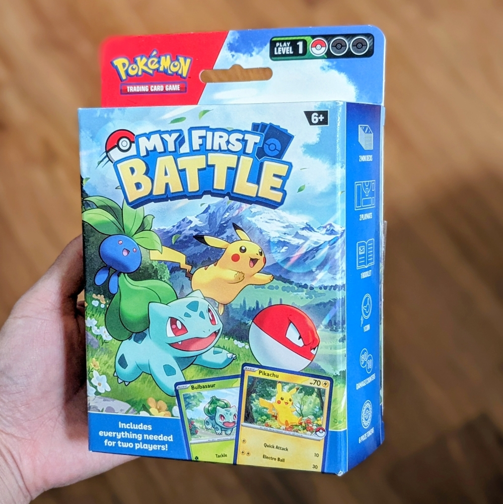 Pokemon Deck - My First Battle Deck - Pikachu & Bulbasaur - Pokemon Cards TCG